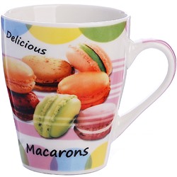 9-25971-1 Кружка 340мл Радужные Макаруны LR (х36)