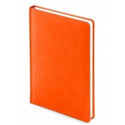 Ежедневник недатированный А5 272 стр. "VELVET" (ОРАНЖЕВЫЙ ФЛУОР) 3-115/27 Bruno Visconti