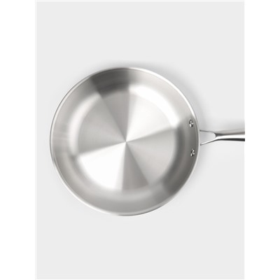 Сковорода 3Ply Hanna Knövell, d=28 см, h=5.5 см, толщина 2.2 мм, индукция, нержавеющая сталь