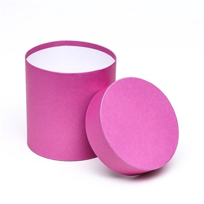 Набор шляпных подарочных коробок 5 в 1 «Фуксия однотонный»,20×20×20‒11×11×11 см