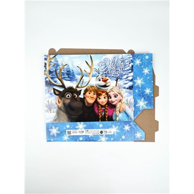 Коробка подарочная «С Новым годом!», 33.5×27.5×8 см