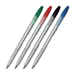 Набор ручек шариковых  4 цв. масляные "SOLO WRITE" 0.5 мм 20-0469/55 Bruno Visconti