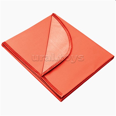 Клеенка для труда 50x70 см, водоотталкивающая ткань, красная