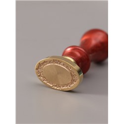 Печать для сургуча с пластиковой ручкой «Ажурная рамка. Овал», 6.3×3×2 см