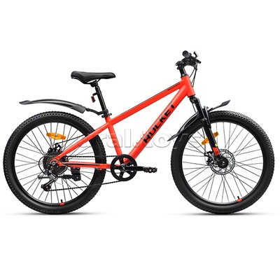 Велосипед 24" Rocket Aries Alloy Pro 2.0 , цвет красный, размер 13"