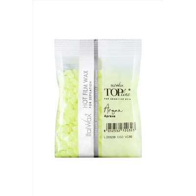 Ital Wax Воск горячий пленочный для депиляции «Аргана» в гранулах / Top Line Argan, 100 г KRISTALLER, 1110892