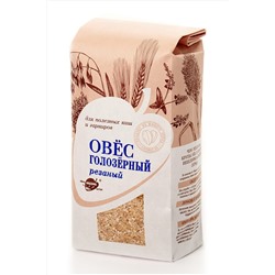Овёс голозерный зерно резаное 500г ЭКОПРОДУКТЫ, 1184410