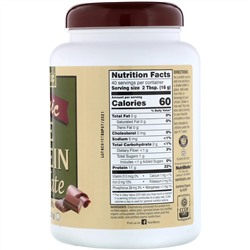 NutriBiotic, Органический необработанный рисовый белок, шоколад, 650 г (6,9 унц.)