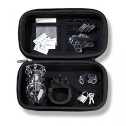 Мужской пояс верности Pubic Enemy No1 Silver Edition