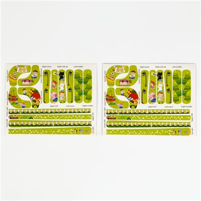 Игровой набор лабиринт «Летний парк», маркерная доска, 2×36×27.5 см