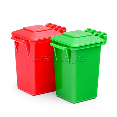 Машина "Мусоровоз Мега Сити" 1:16 (свет, звук) в коробке (зеленый)