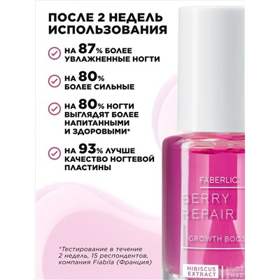 Укрепитель для сухих и ломких ногтей Berry Repair