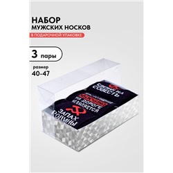 Носки мужские Родина (набор 3 пары)