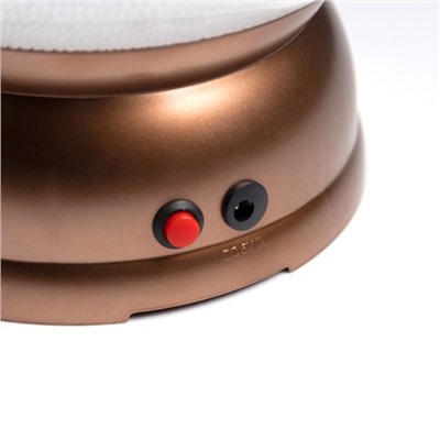 Светодиодная фигура «Шар со снеговиками и ёлкой» 21.5×26.5×21.5 см, пластик, батарейки ААх3 (не в комплекте), USB, свечение белое