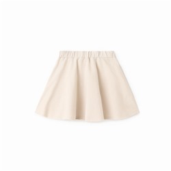 Юбка для девочки KAFTAN: Dream big, размер 36 (134 - 140 см), бежевая