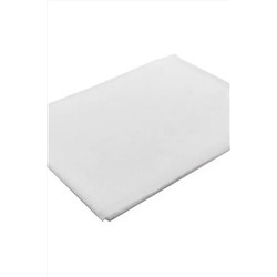 Nail Art Коврик для педикюра одноразовый ламинированный, 40 x 40, белый, 50 шт. KRISTALLER, 1111221