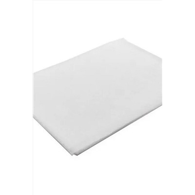 Nail Art Коврик для педикюра одноразовый ламинированный, 40 x 40, белый, 50 шт. KRISTALLER, 1111221