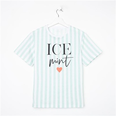 Футболка домашняя женская KAFTAN Fresh, размер 48-50