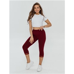 Бриджи Кружево (Бордо)