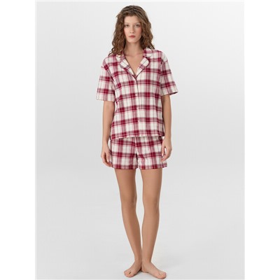 КОМПЛЕКТ ЖЕНСКИЙ (РУБАШКА, ШОРТЫ) 592553