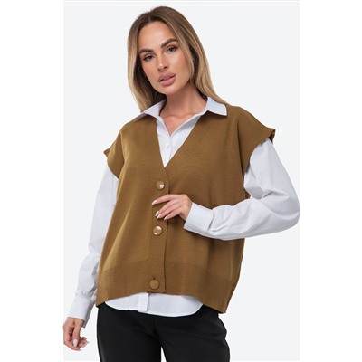 Женский вязаный жилет Happyfox