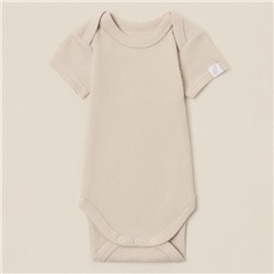 Набор боди 2 шт. SL HOME, рост 80-86 см, бежевый, кофейный