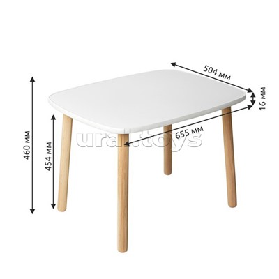 Детский прямоугольный столик