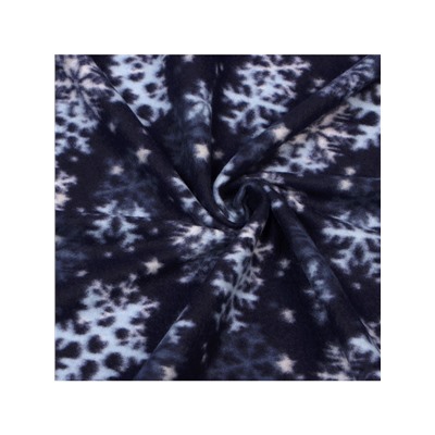 Плед флисовый новогодний «Экономь и Я. Снегопад», 150×130 см