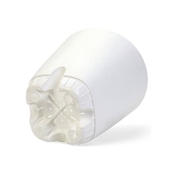 Горшок для цветов «Гранд», 28 л, d=37 см, h=38 см, пластиковый, с прикорневым поливом, белый