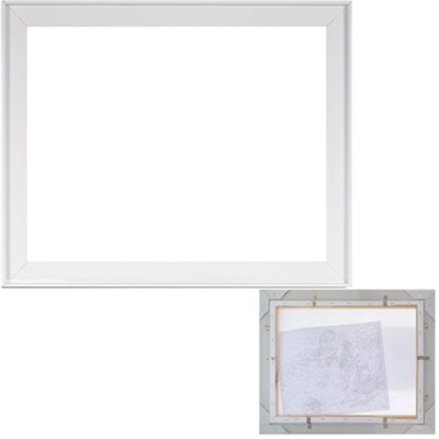 Рамка для картины на холсте 40х50 / CH752 White /