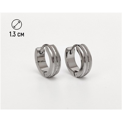 Серьги из стали