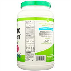 Orgain, Органический белковый порошок, растительный, стручки ванили, 920 г (2,03 фунта)