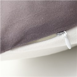 Чехол на подушку «Этель» March, 40×40 см, велюр