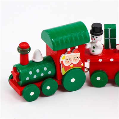 Сувенир «Новогодний поезд», 20 см