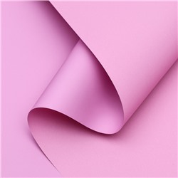 Плёнка матовая для цветов и букетов, двухсторонняя 0.5×10 м, пастельная серия, 65 мкм