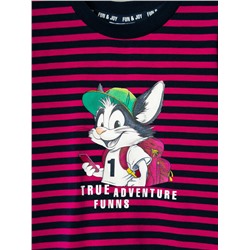 Фуфайка трикотажная для мальчиков (футболка)