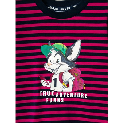 Фуфайка трикотажная для мальчиков (футболка)