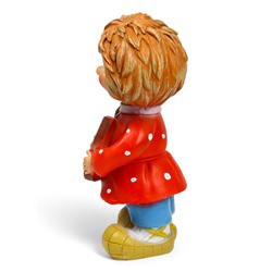 Садовая фигура из полистоуна «Домовичок Счастья», 28×11×13 см