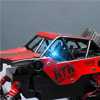 Машина "Шестиколесный Монстр" р/у, 27 MHz,в  коробке