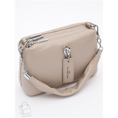 Сумка женская кожаная 1469Y apricot Polina&Eiterou  в Новосибирске