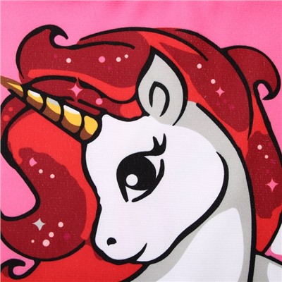 Полотенце - пончо детское LoveLife «Пони», 60×120 см, розовое