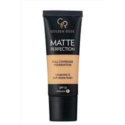 Крем тональный для лица GR Matte Perfection Full Coverage Foundation - 205 Теплый КОСМЕТИКА ИЗ ТУРЦИИ, 1097196