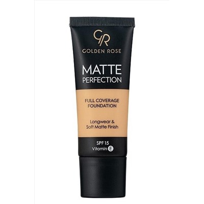 Крем тональный для лица GR Matte Perfection Full Coverage Foundation - 205 Теплый КОСМЕТИКА ИЗ ТУРЦИИ, 1097196
