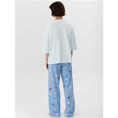 КОМПЛЕКТ ЖЕНСКИЙ (ФУТБОЛКА, БРЮКИ) 592528