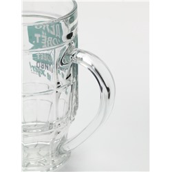 Кружка стеклянная пивная «Дело зовёт!», 500 мл