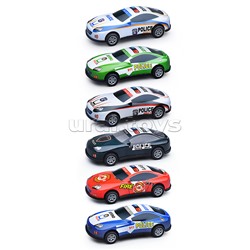Набор машин "Спортивная полиция" в пакете