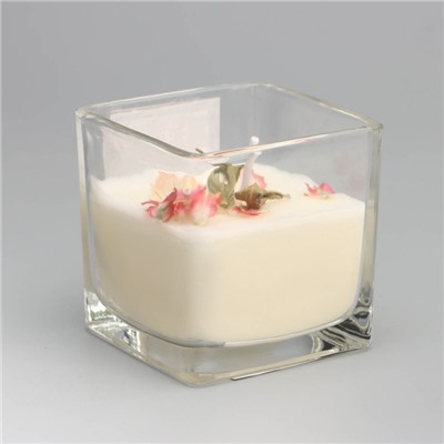 Ароматическая свеча в стакане Soy Wax, морская соль и шалфей