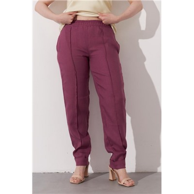 Брюки женские LenaLineN арт. 01-002-22 (Баклажан)