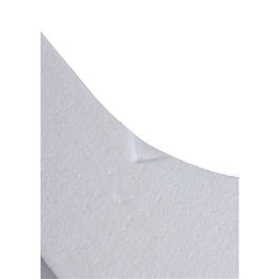 УЦЕНКА Сиденье для уличного туалета, пенопласт, белое