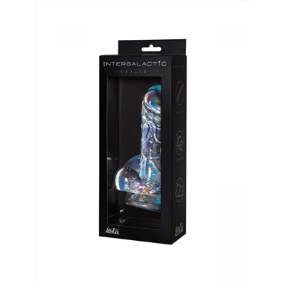 Прозрачный фаллоимитатор Oxygen - 17,5 см.